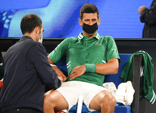 Djokovic not sure if he can keep playing at Australian Open
